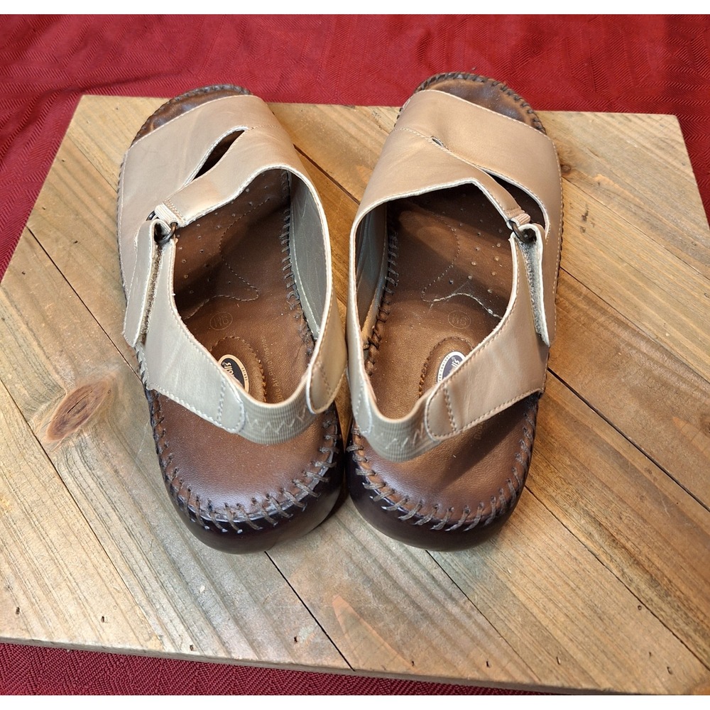 Dr. Scholls Womens Advanced Comfort Series Metallic Slingback Sandals Size 9M - Picture 6 of 9